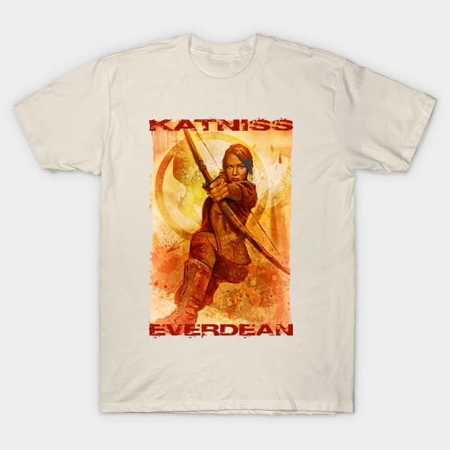 KatnissEverdean T-Shirt by wolfie5150